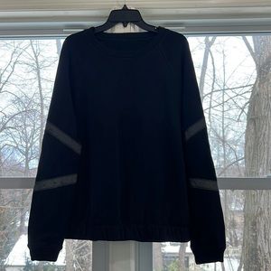 Lululemon Athletica  black long sleeve sweater